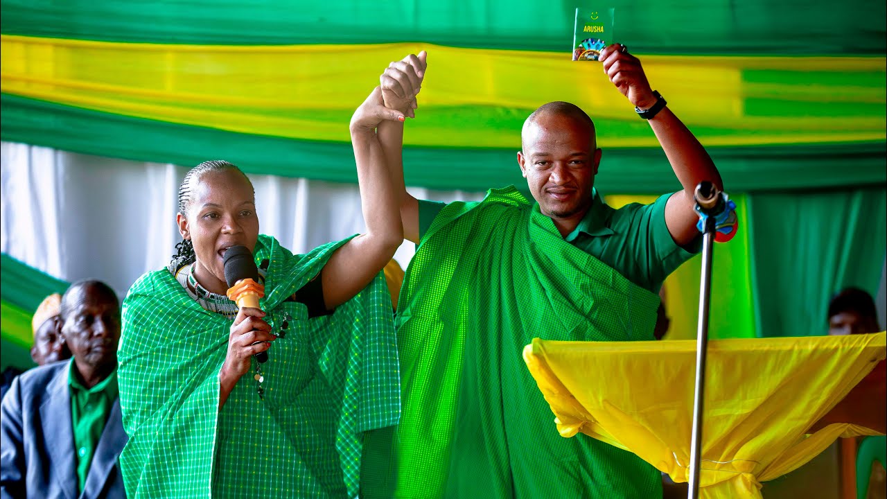 MBUNGE MTEULE WA VITI MAALUMU ARUSHA MARIRTA GIDO AMEZINDUA KAMPENI ZA UDIWANI MONDULI MJINI