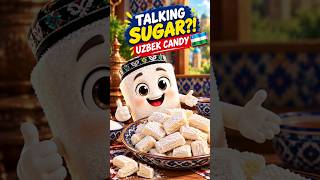 A Talking Sugar Character Makes Uzbek PARVARDA! 🍬😲 #Shorts