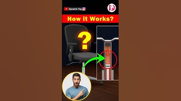 Gas lift Cylinder कैसे काम करता है?#chair #how #office