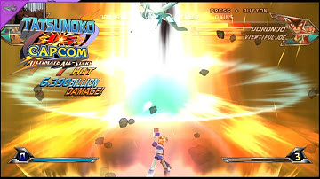 (Wii) Tatsunoko vs. Capcom Ultimate All-Stars - 12 - Mega Man Volnut and Frank West - Lv 8