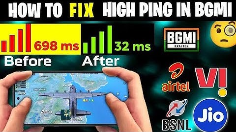 PUBG Mobile+BGMI High Ping & Lag Problem Solution [100% Working Tips & Tricks]