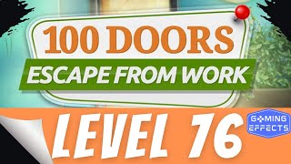 100 Doors escape from work level 76 screenshot 3