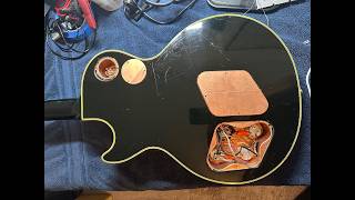 Burny Les Paul Custom Full Rewire & Shielding Upgrade