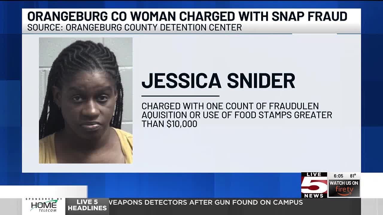 VIDEO: Agents arrest Orangeburg County woman accused in $25K SNAP fraud ...