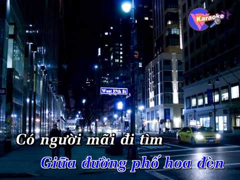 Nửa đêm ngoài phố   Karaoke HD Beat Chuẩn