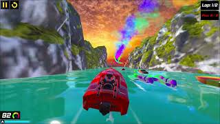 Jet Boat Racing -Simulator 3D Gameplay screenshot 5