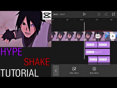 hype shake like after effects tutorial - capcut tutorial