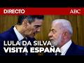 🔴 DIRECTO | PEDRO SÁNCHEZ da la bienvenida al presidente brasileño LULA DA SILVA en BARCELONA