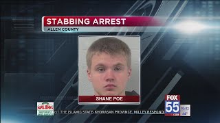 Allen County police arrest man in deadly stabbing on Schwartz Road