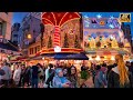 Istanbul Christmas Markets Kadikoy Christmas Lights Nighttime Restaurants 