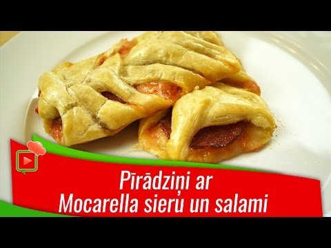 Video: Kā Pagatavot Filo Kartupeļu Pīrāgu Ar Salami Un Mocarellu