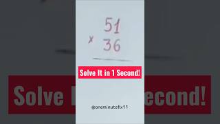 Easy Math Trick #mathematics #mathhacks #mathstricks #easymaths