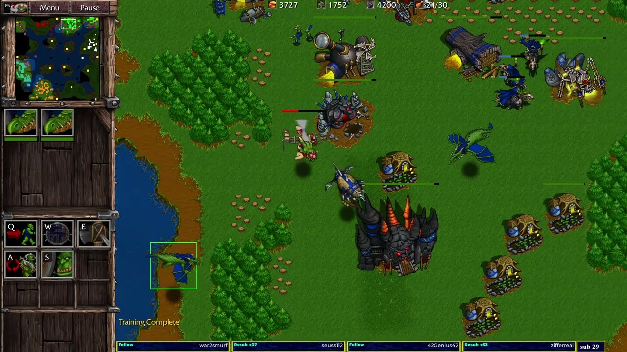 Warcraft 2 Remastered Pirates Lagoon 3v3