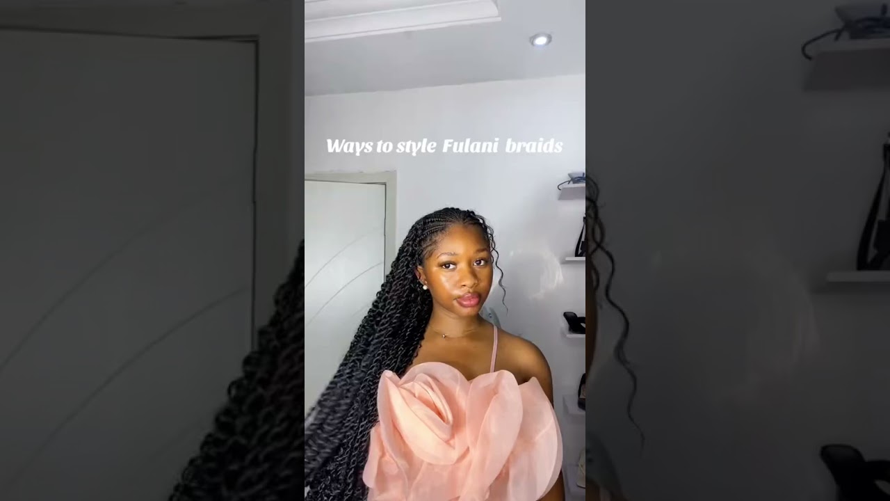 Fulani braids #youtubeshorts #braids #backtoschoolhairstylesforkids #howtomakeabraid