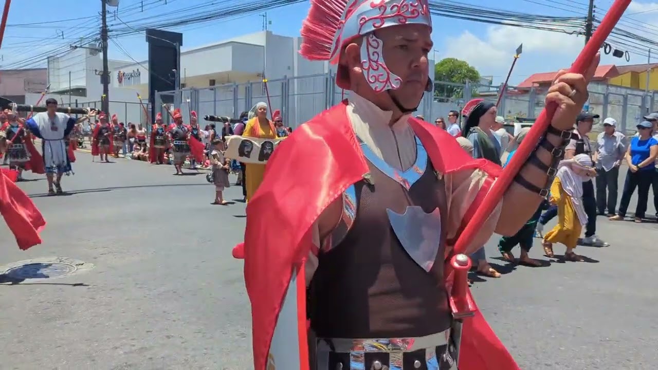 Procesión Santo Vía Crucis Viernes Santo Cartago 2024 HD