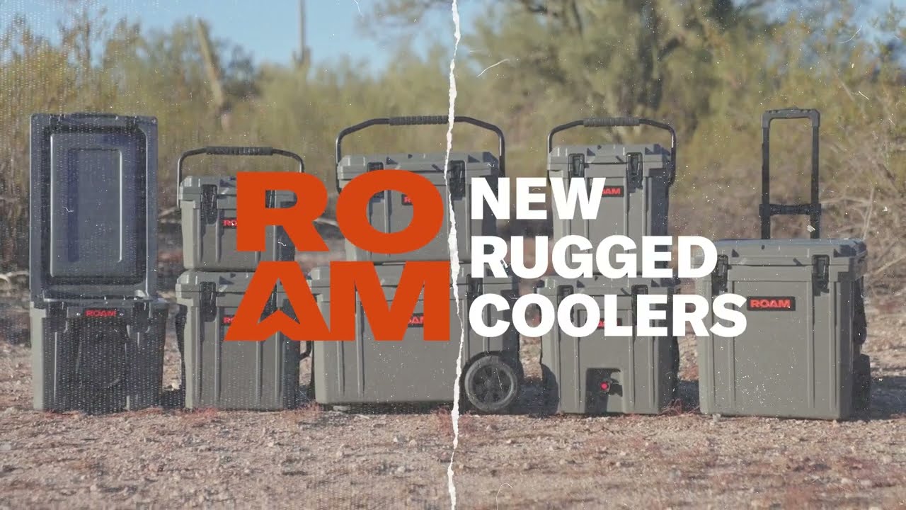Kawasaki Mule / Ridge / Teryx 55QT Rolling Rugged Cooler by Roam