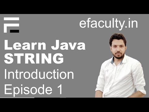 Java String - Introduction - Episode 1 - YouTube