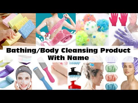 Bathing Products With Name/Body cleansing tools name/Bath Essentials/Korean bathing Products