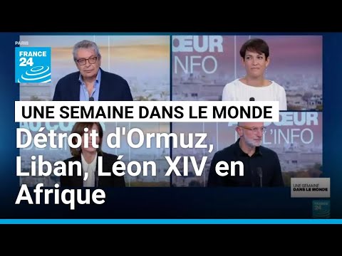 R&eacute;ouverture du d&eacute;troit d'Ormuz, retour des d&eacute;plac&eacute;s libanais, L&eacute;on XIV en tourn&eacute;e africaine

Au sommaire cette semaine: l&rsquo;Iran annonce la r&eacute;ouverture du d&eacute;troit d&rsquo;Ormuz pendant toute la dur&eacute;e du cessez-le-feu avec les &Eacute;tats-Unis; au Liban, &agrave; la faveur du cessez-le-feu entre Isra&euml;l et le Hezbollah, des milliers de d&eacute;plac&eacute;s&nbsp; reprennent la direction du sud du pays pour tenter de retrouver leurs foyers ; enfin, le pape&nbsp;L&eacute;on XIV, en tourn&eacute;e en Afrique, est la cible de l'administration Trump.
#Detroit d'Ormuz #Liban #Afrique

🔔 Abonnez-vous &agrave; notre cha&icirc;ne sur YouTube : https://f24.

#R&eacute;ouverture #d&eacute;troit #dOrmuz #retour #des