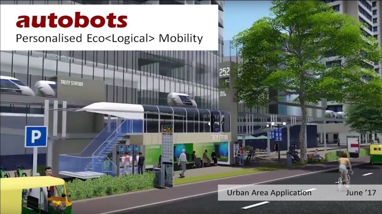 EcoAutoMo gets to use background IP to commercialize the AutoBots Pod Taxi concept.