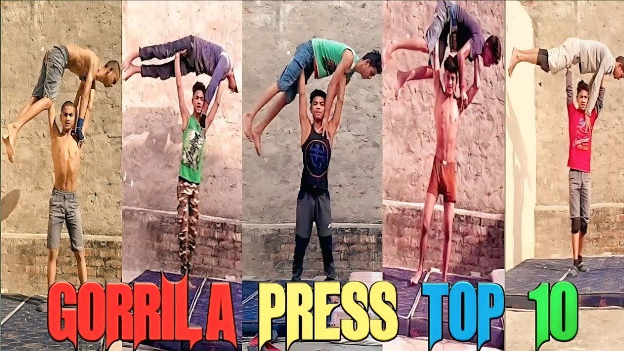 Lift Carry | Overhead Press | Gorrila Press Top 10 | WWE India 🇮🇳