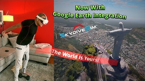 Discover the New Google Earth Integration in Skydive Sim! 🌎✨