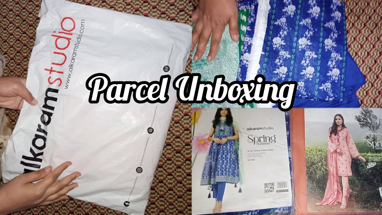 Parcel From Alkaram Studio||Parcel Unboxing||