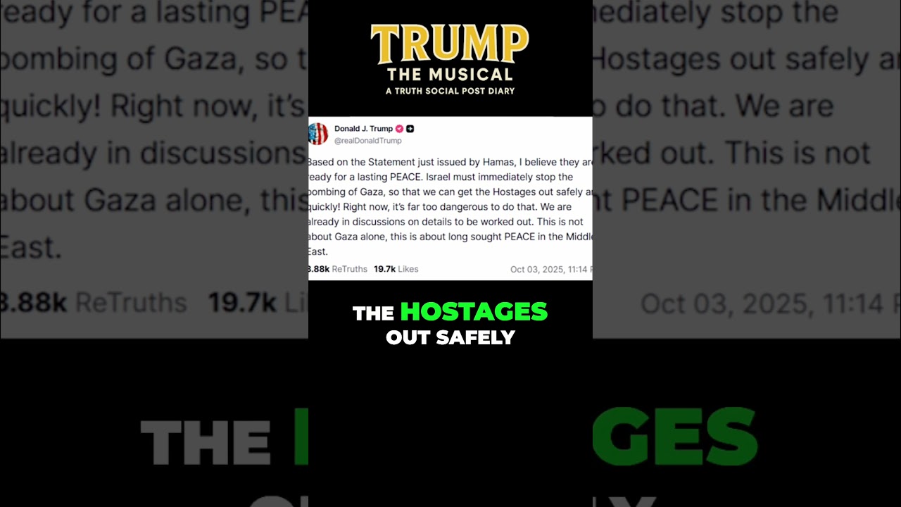 “Lasting Peace in the Middle East — A Broadway Parody” 