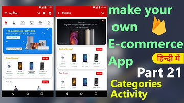 How to make an e-commerce android app?(Part-21)| Category Activity | Hindi Tutorial 2018