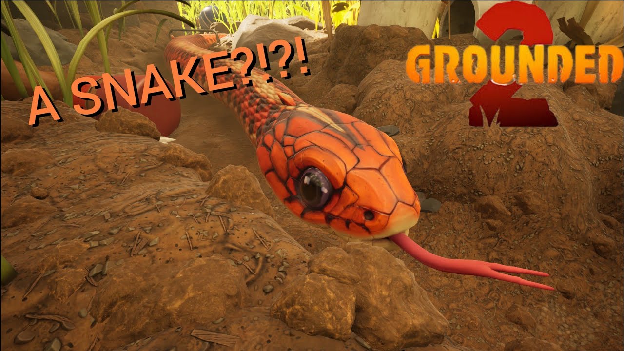 THEY ADDED A SNAKE??? | Grounded 2 Garden Update Episode 17 Part:1