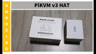 Unboxing Kickstarted PiKVM v3 HAT (ASMR)