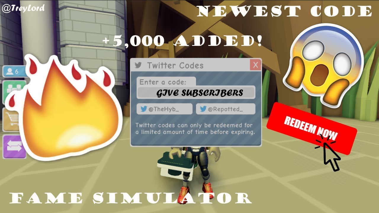 New Working Code In Fame Simulator 10 000 Followers Roblox Databrawl Rule34 - fame simulator roblox codes