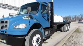 Freightliner Flatbed Moffett Truck For Sale stk 5319gg