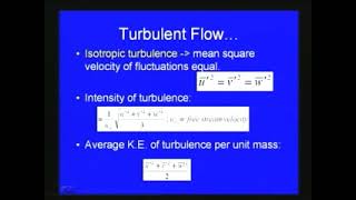 Lec-20 Laminar and Turbulent Flows