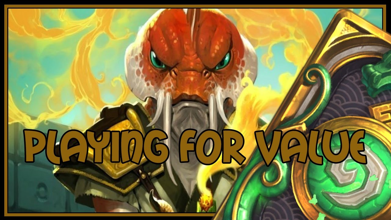 Hearthstone: playing for value (jade shaman)
