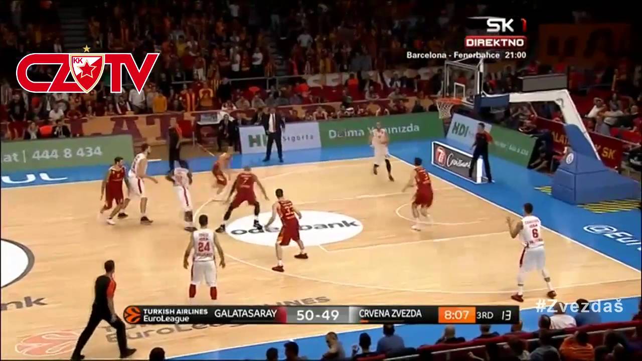 Simonovic - player of the game | Galatasaray - Crvena zvezda mts, Euroleague, Round 2