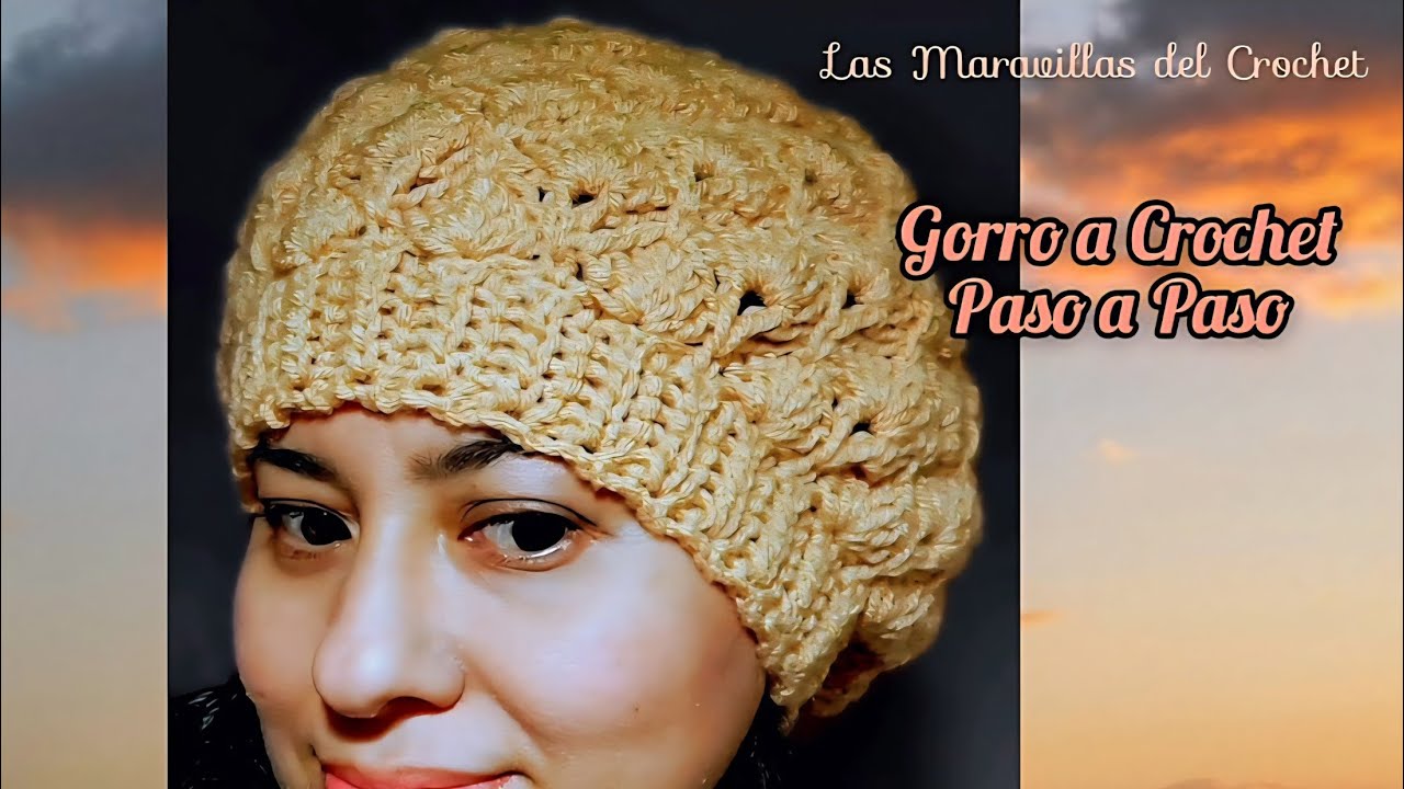 Gorro Elegante para Mujer 🎁💰🛍 tejido a CROCHET paso a paso #diy # ...
