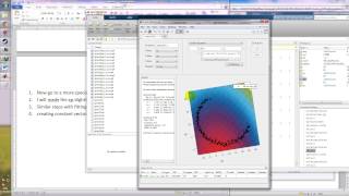 Circle and eclipse fitting Tutorial - Matlab cftool