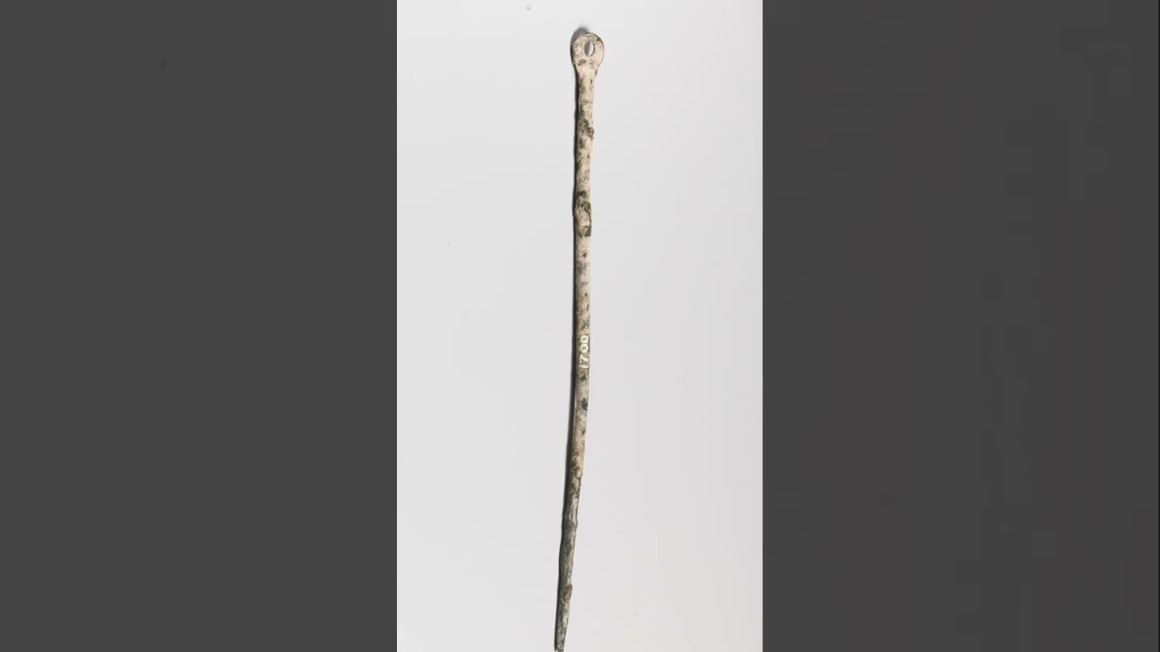 Ancient Minoan bronze needle, made over 3400 years ago