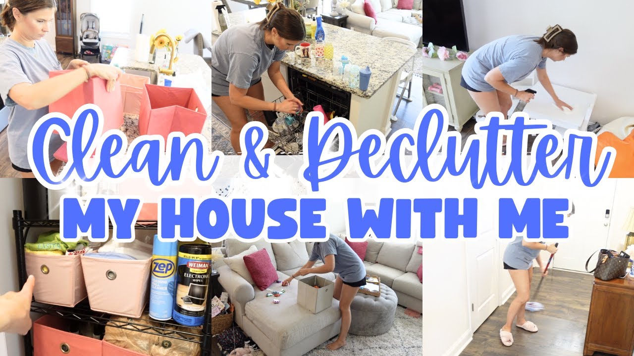 CLEAN AND DECLUTTER MY HOUSE WITH ME | 2024 CLEANING MOTIVATION ...