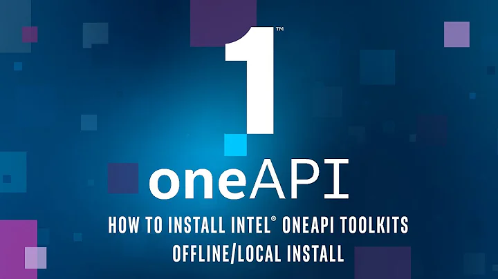 How to Install Intel® oneAPI Toolkits  | Offline/Local Install | Intel Software