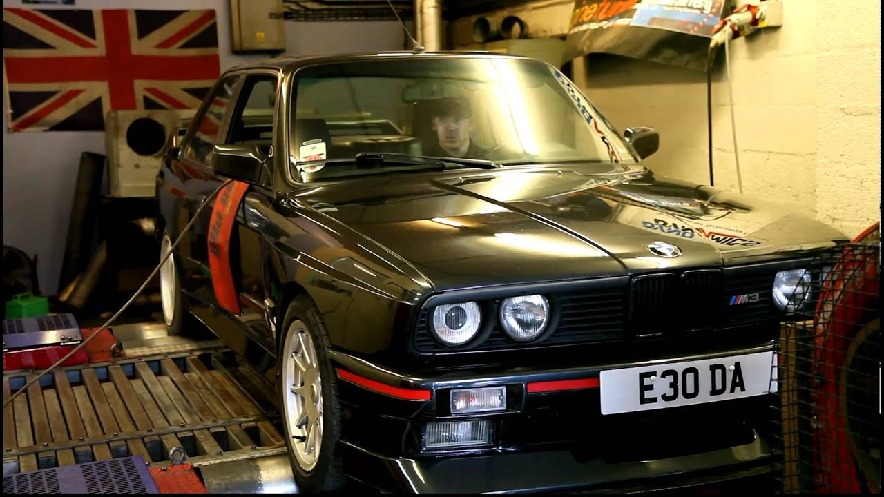S50b30 Powered e30 m3 on the dyno