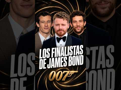 FINALISTAS OFICIALES DE JAMES BOND jack lowden, callum turner y josh o’connor