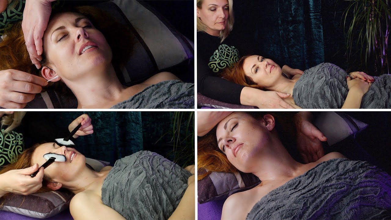 ASMR Massage London ✨ Tingle Treatment ✨ Massage, Tapping, Face Brushing