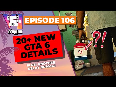 Over 20 New GTA 6 Details Emerge - GTA VI O'clock - Episode 106