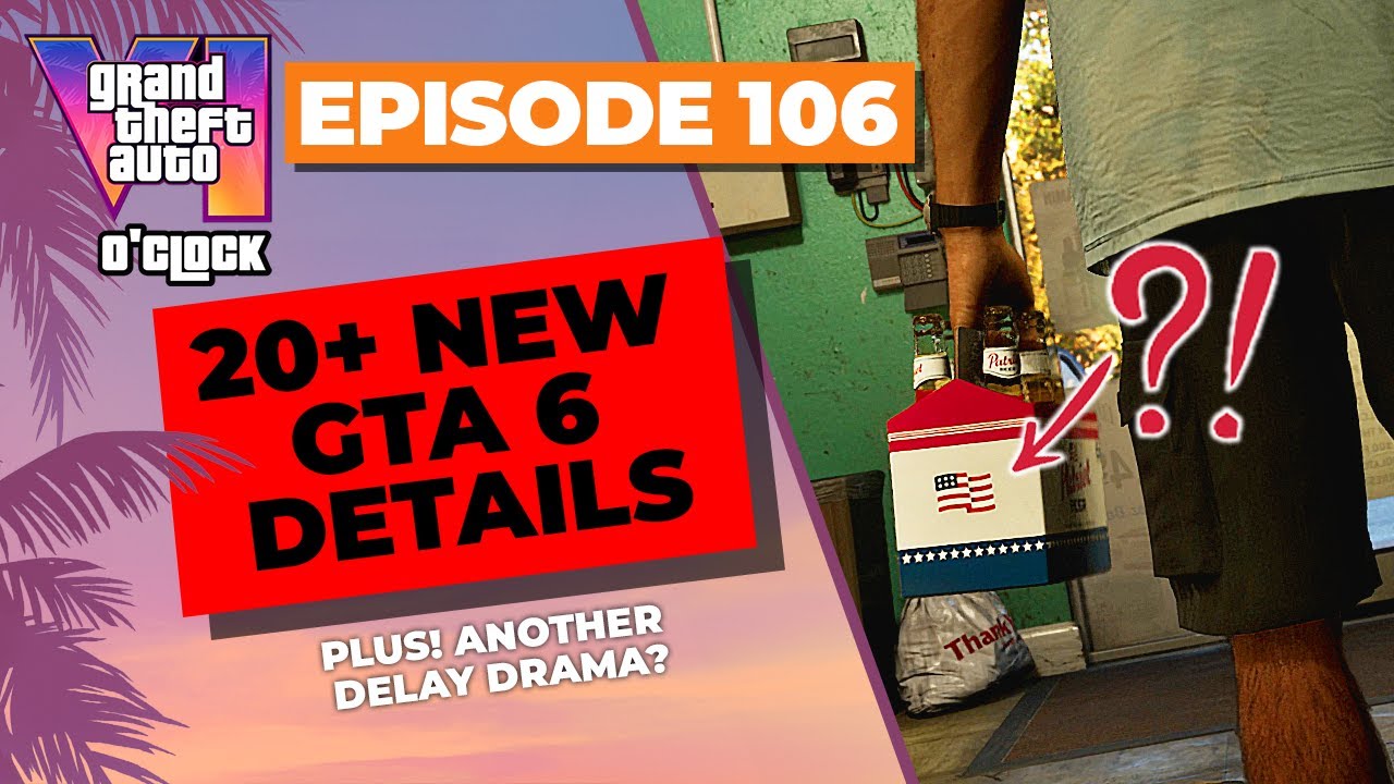 Over 20 New GTA 6 Details Emerge - GTA VI O'clock - Episode 106