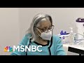 Excitement, Peace Of Mind As Vaccine Reaches Vulnerable Americans | Rachel Maddow | MSNBC