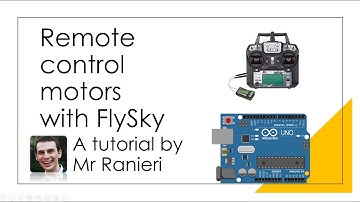 Arduino Robot 6 - FlySky receiver