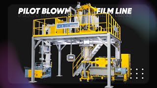 Labtech Lf-800 Blown Film Line For Pilot-Scale Film Development