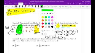 3-3 ( calc) example 5 and 6